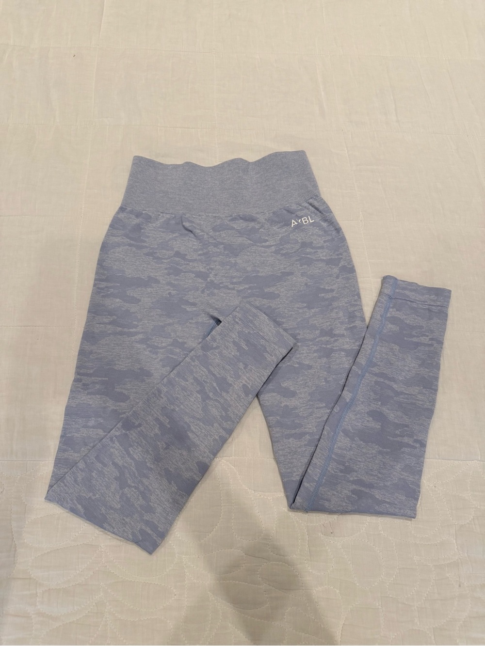 AYBL Light Blue Camouflage Leggings